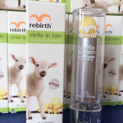 Son dưỡng môi Cừu Rebirth giàu Vitamin ESon dưỡng môi Cừu Rebirth giàu Vitamin E