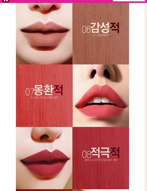 Son lì BbiA Last Lipstick Hàn Quốc vỏ đỏ và vỏ xanh - Hình ảnh 3